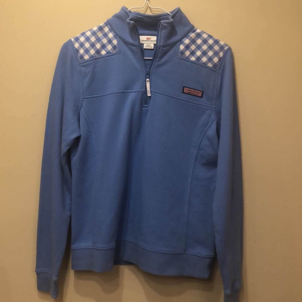 VV Blue Gingham Shep Shirt